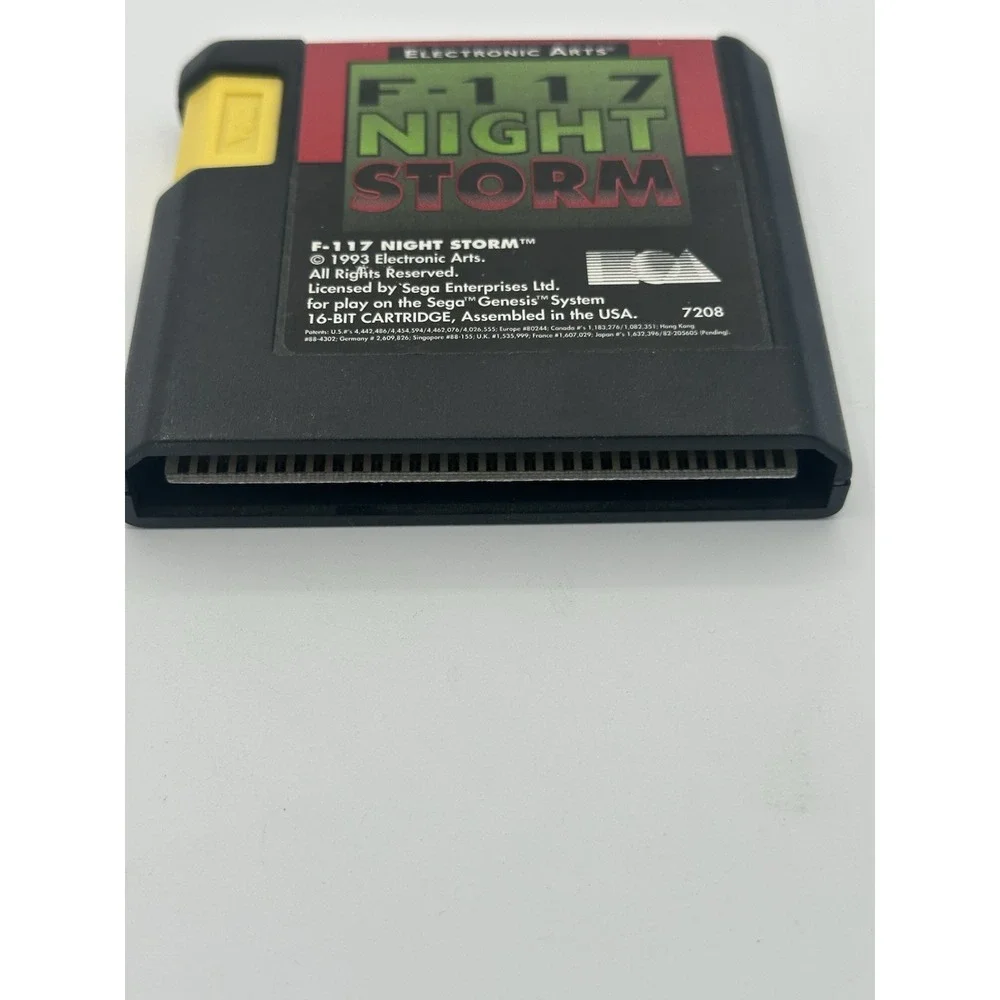 F-117 Night Storm (Sega Genesis, 1993) Cart Only Tested
